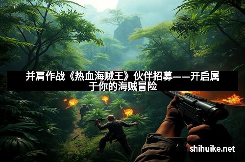 并肩作战《热血海贼王》伙伴招募——开启属于你的海贼冒险